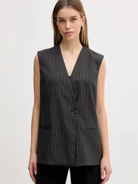 Sisley vestă cu două rânduri de gri