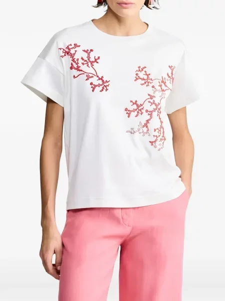 Тениска Giorgio Armani бяло