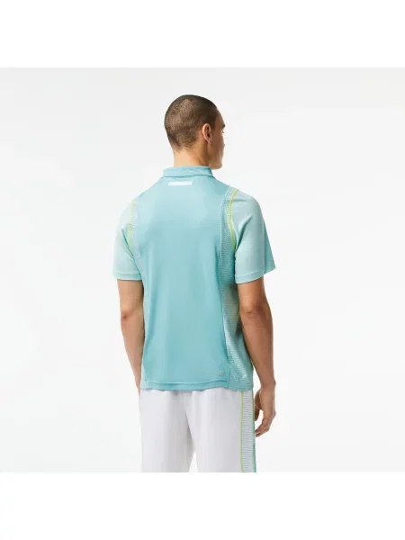Lacoste Koszulka Polo Do Tenisa Z Z Recyklingu zielona