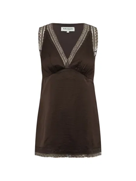 Top Lollys Laundry din satin maro