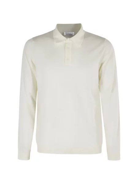 Gulerat lung tricou polo Roberto Collina