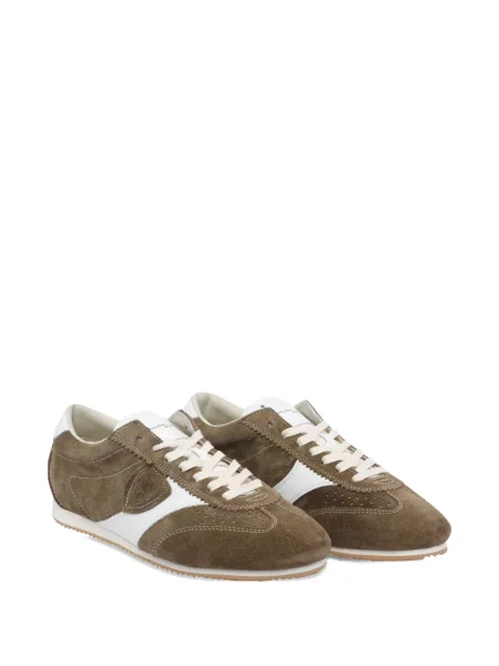 Sneakerși Philippe Model Paris din piele de căprioară verde
