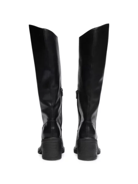 Cizme Ash din piele negru