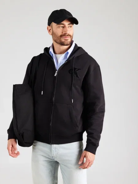 Calvin Klein Jeans Hanorac negru