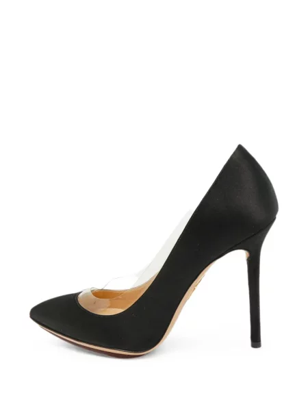 Pantofi cu toc Charlotte Olympia negru
