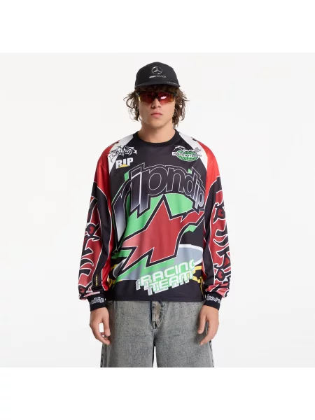 Dlouho tričko Ripndip s dlouhými rukávy jersey černé