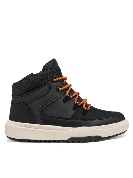 Geox Gležnjače J Bunshee Boy B Abx S crna