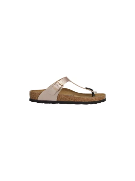 Klapki Birkenstock zamszowe różowe