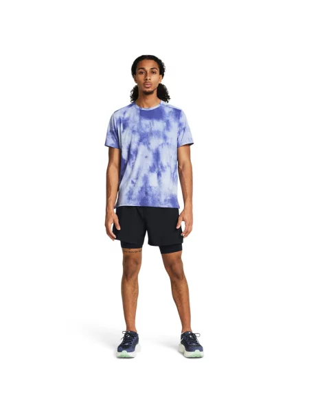 UNDER ARMOUR spodenki do biegania Launch 2 in 1 S czarne