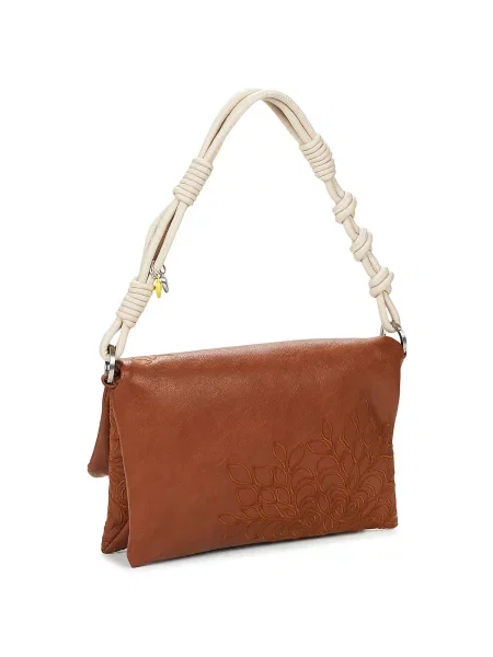 Clutch torbica Desigual smeđa