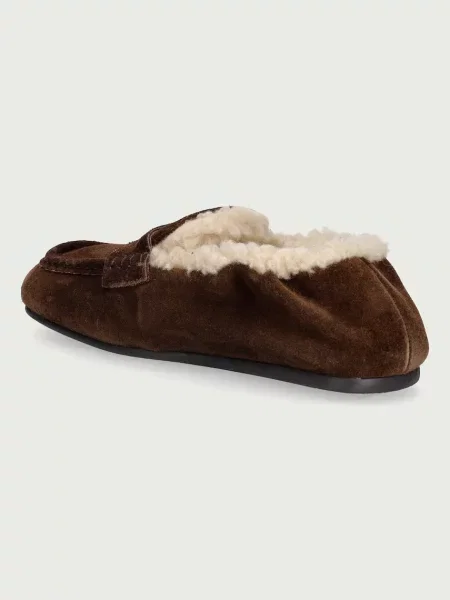 Posa női velúr loafer Penny Loafer barna
