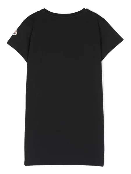 Sukienka dziecięca Moncler Enfant czarna