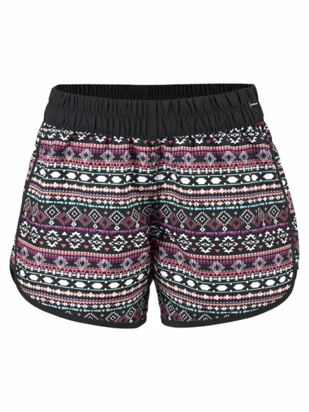 LASCANA Șorturi de baie roz / negru alb