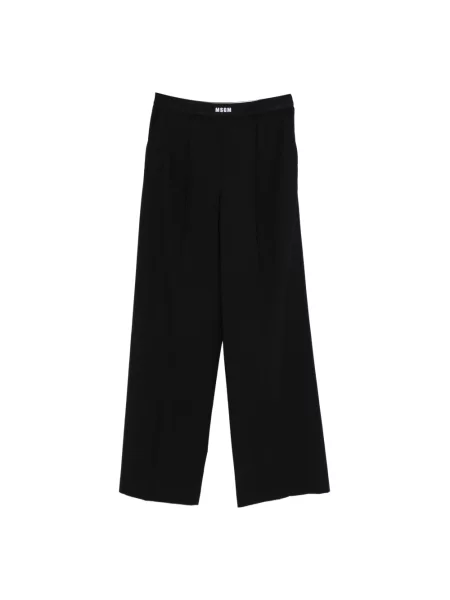 Spodnie palazzo Msgm czarny