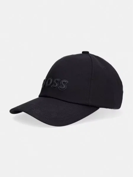 BOSS baseballová čepice černá