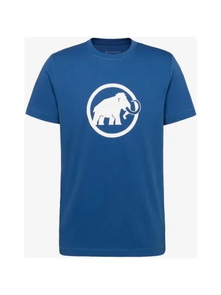 Koszulka Mammut Core Classic krótki rękaw granatowa S niebieska