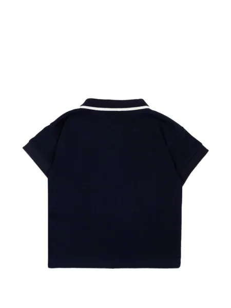 Koszulka polo dziecięca Petit Bateau niebieska