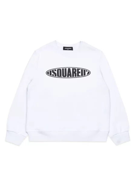 Bluza dziecięca Dsquared2 biała