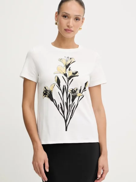 Тениска Weekend Max Mara GUGLIA дамска бяло