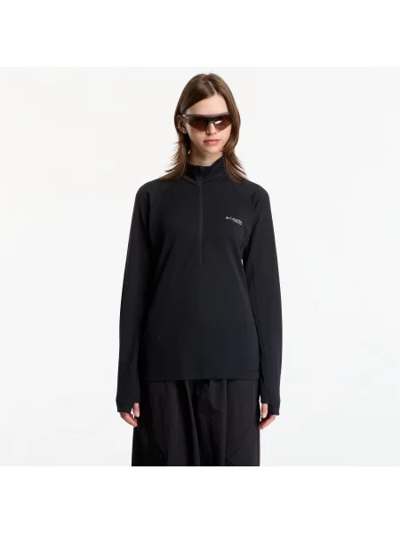 Tricou Columbia DriVenture™ Half Zip Black M negru