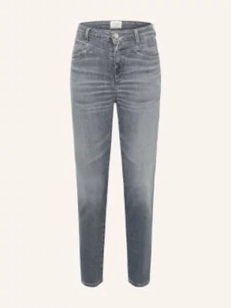 Closed Skinny Džíny Skinny Pusher mgy mid grey šedé