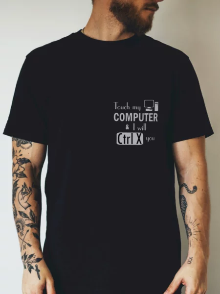 Футболка Ctrl+ черная