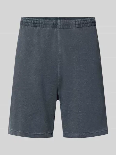 Szorty o kroju regular fit z elastycznym pasem model Harper' Carhartt Work In Progress granatowe