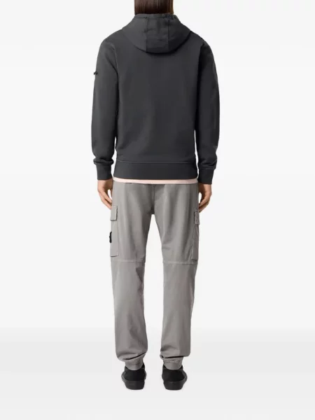 Pantaloni cargo Stone Island cu strasuri gri