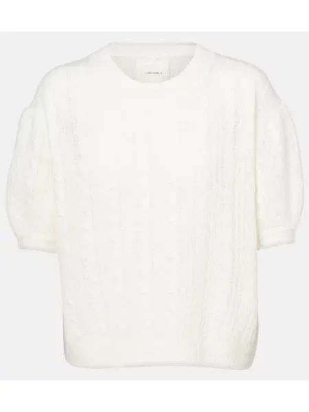 Svileni džemper Lisa Yang bijela