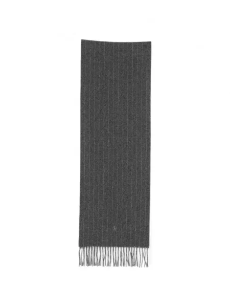 Matlasat fular Polo Ralph Lauren de lână albastru