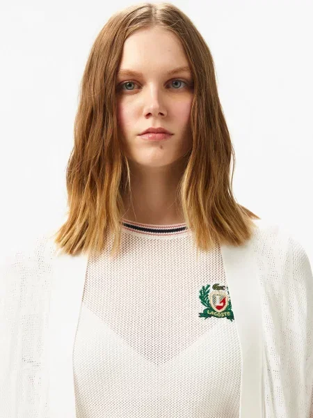 Кардиган Lacoste білий
