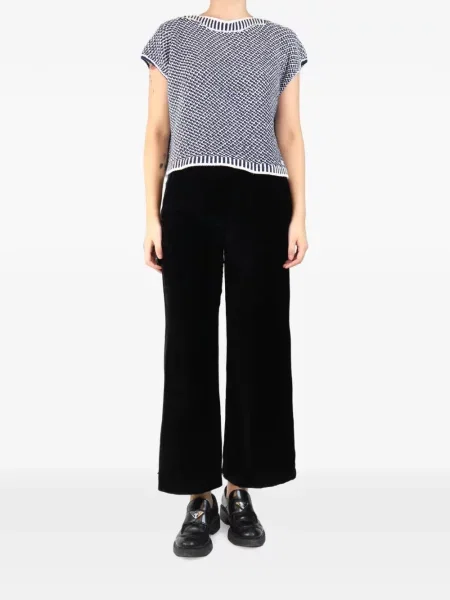 Pantaloni Diega de catifea negru
