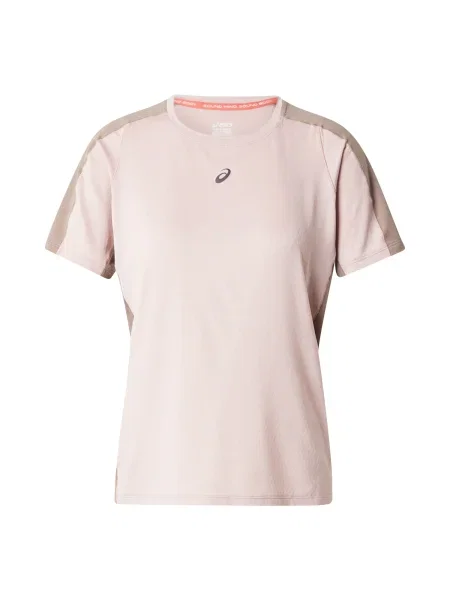 Dámske bežecké tričko ASICS Fujitrail Elite Top neutral pink/taupe grey sivá