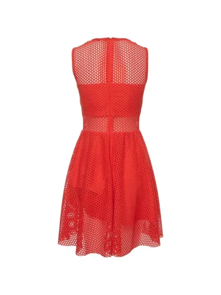 Rochie mini Sandro plasă roșu