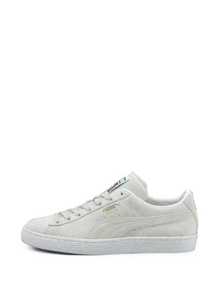 Sneakerși Puma Suede din piele de căprioară clasici alb