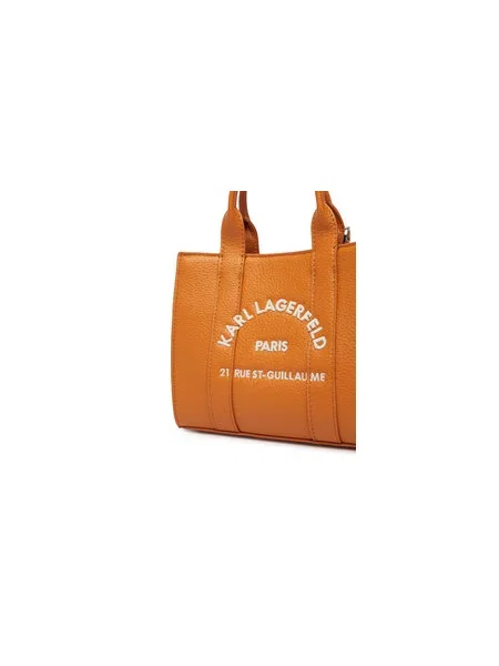 KARL LAGERFELD Ročna torba oranžna