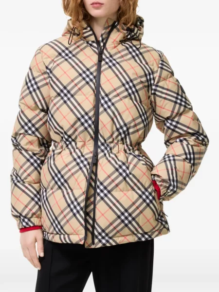 Geacă Burberry în carouri