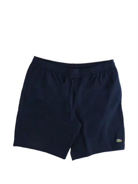Pantaloni scurți Lacoste cu autograf albastru