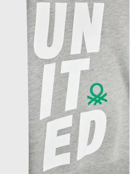 Mikina United Colors Of Benetton šedá