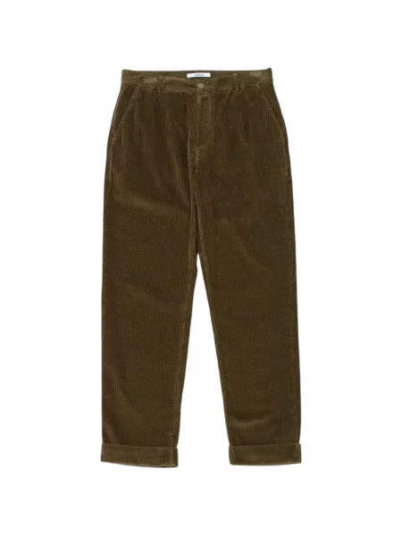 Pantaloni Edmmond Studios de catifea cord verde