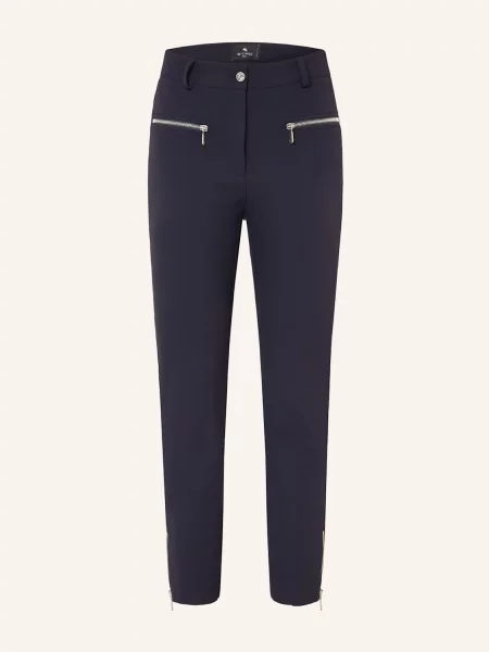 Etro Spodnie blau granatowe