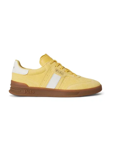 Polo Ralph Lauren Nízke tenisky HTR AERA citrónová / biela žltá
