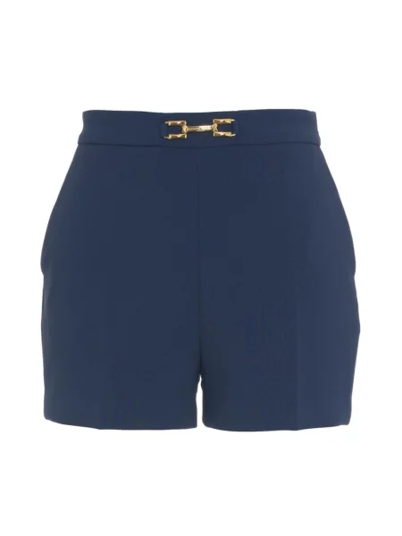 Bermudy Elisabetta Franchi niebieskie