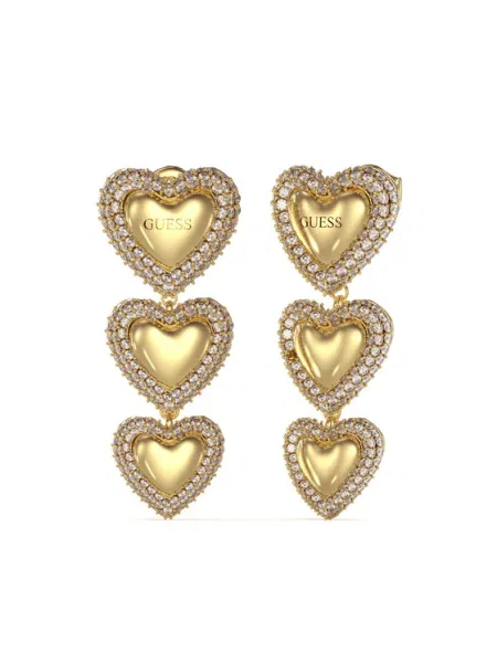 Обеци Guess златисто