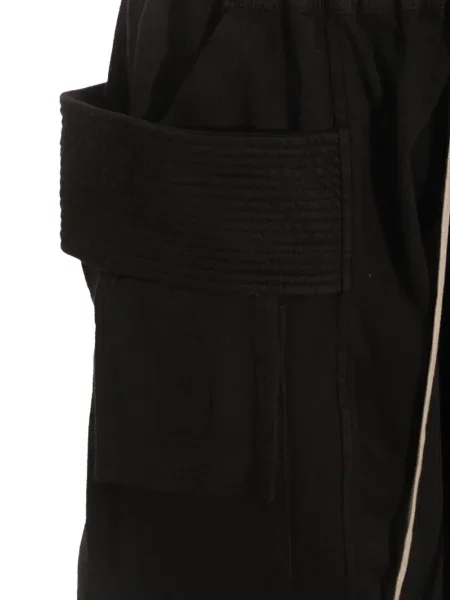 Șnur de strângere pantaloni scurți cargo Rick Owens Drkshdw negru