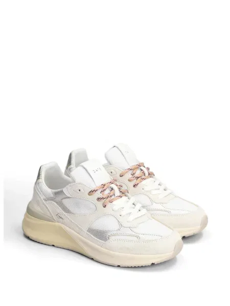Fűzős csipkés sneaker D.a.t.e. fehér