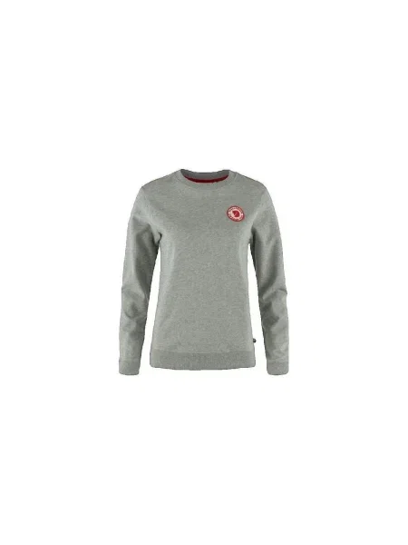 Sveter Fjallraven s autogramom sivá
