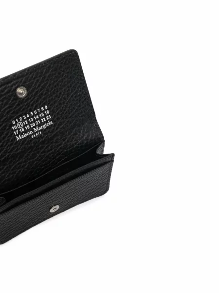 Kožená peněženka Maison Margiela černá