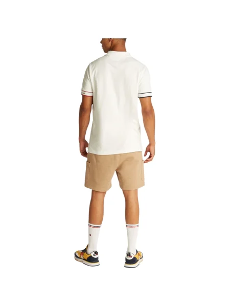 Tommy Jeans polo tričko biela