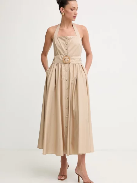 Fracomina sukienka beżowa